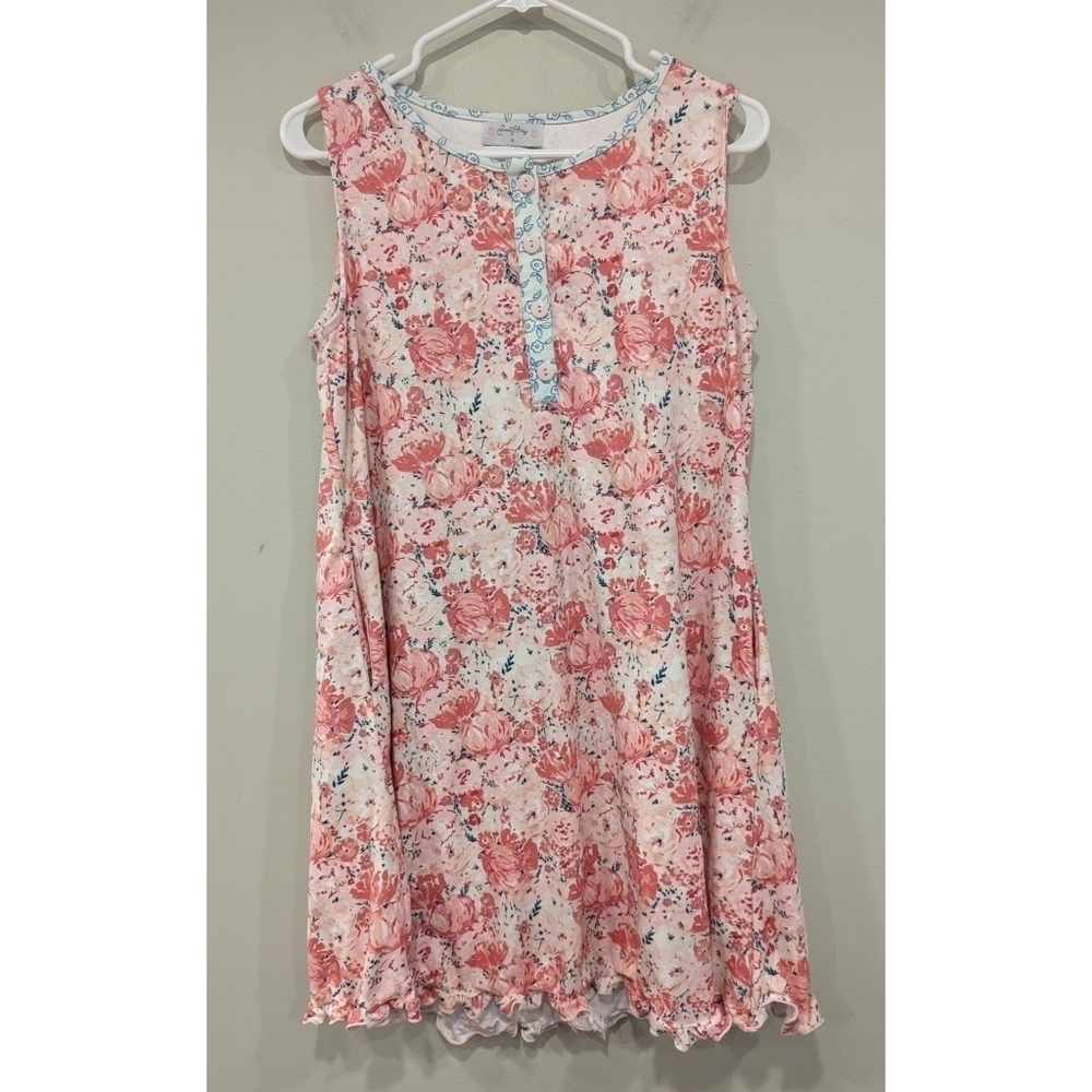 Sweethoney Floral Sleep Lounge Gown Size Medium